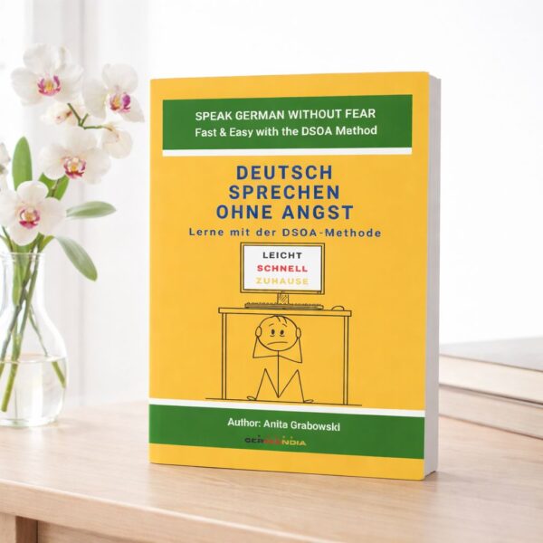 German speaking book beginners German without fear DSOA method
