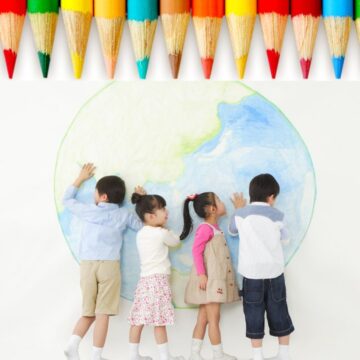 Children at school