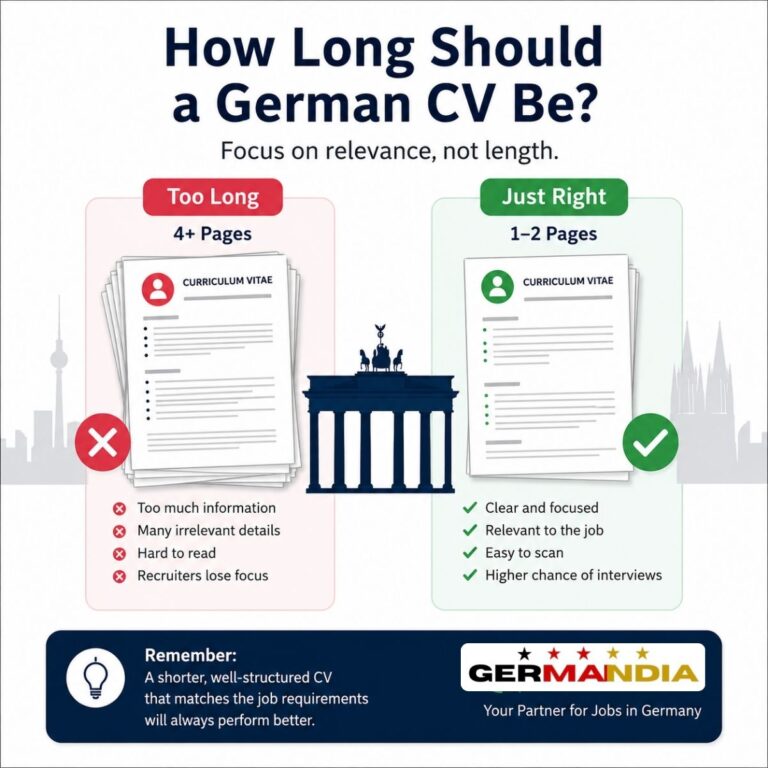 Mehr über den Artikel erfahren How Long Should a German CV Be?